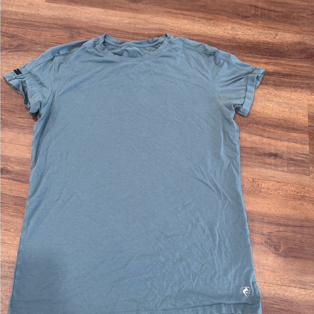 Alphalete Slate Blue Short Sleeve Tee